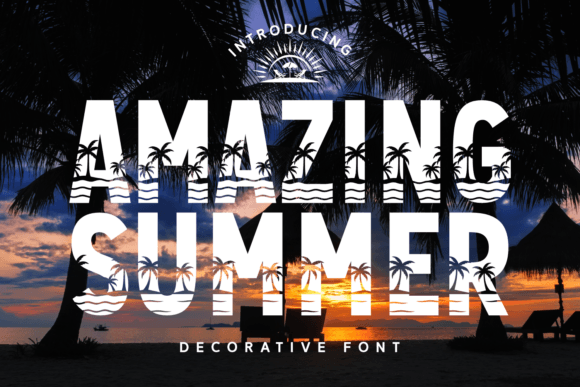 Amazing Summer: The Creative Font for Sunny Campaigns