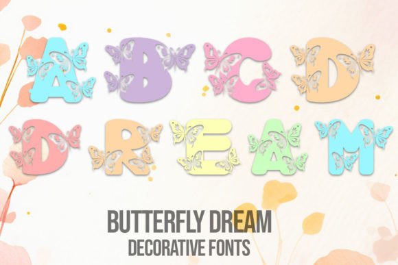 Butterfly Dream Typeface: Elevating Digital Brand Aesthetics