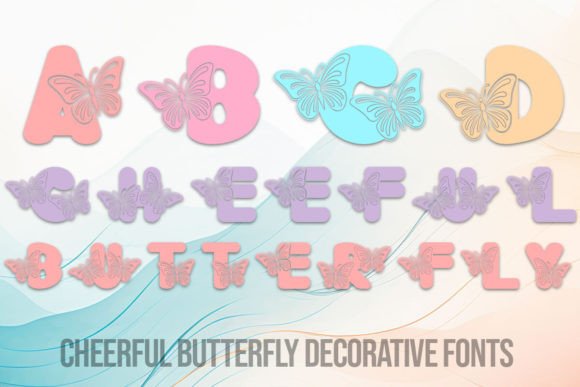 Cheerful Butterfly: A Whimsical Typeface for Editorial Design