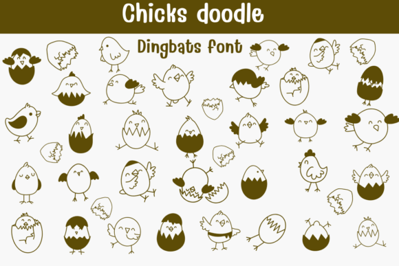 Chicks Doodle Font: A Playful Typeface for Creative Branding