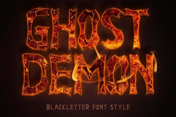 Ghost Demon Font: A Spooky Typeface for Creative Branding Projects