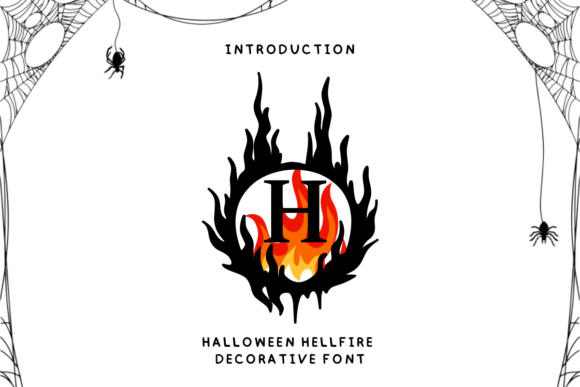 Halloween Hellfire Font: A Gothic Touch for Business Branding