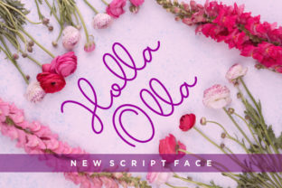 Holla Olla: A Script Font That Elevates Digital Branding