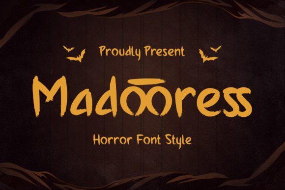 Madooress: The Horror Typeface for Scroll-Stopping Visuals