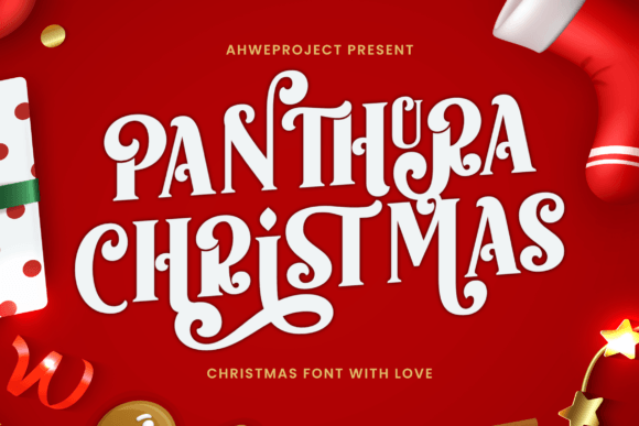 Panthura Christmas Font: A Festive Serif for Digital Design