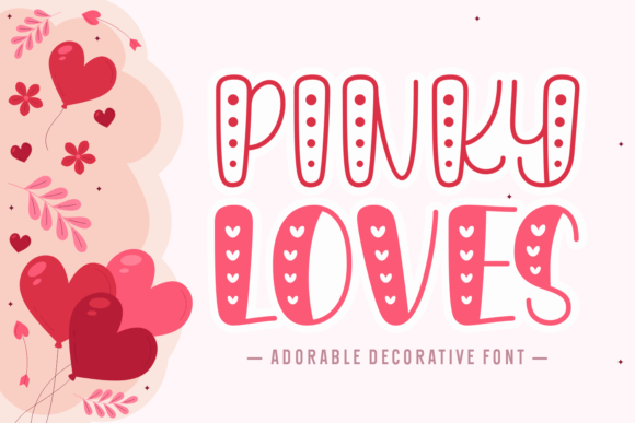 Pinky Loves: A Handwritten Typeface for Playful Digital Branding