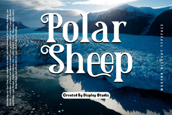 Polar Sheep Font: A Frosty Typeface for Digital Design