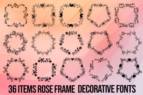 Rose Frame: The Elegant Decorative Font for Boutique Branding