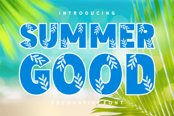 Summer Good: A Warm Typeface for Cozy Brand Identity