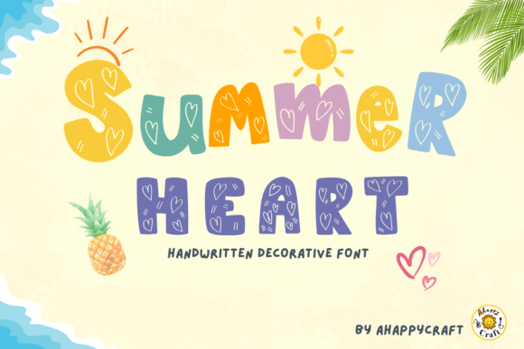 Summer Heart Typeface: A Designer’s Review for Campaign Visuals