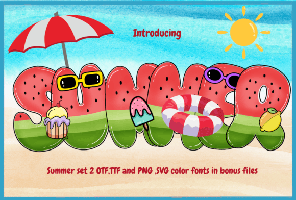 Summer Set: The Sweet Decorative Typeface for Scroll-Stopping Campaigns