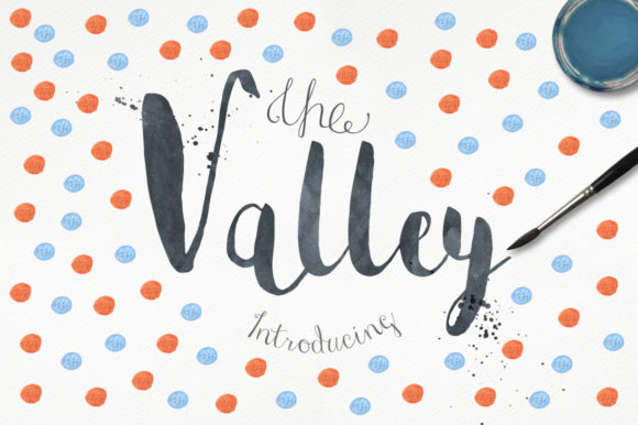 The Valley Typeface: A Script Font for Captivating Brand Content